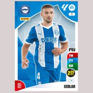 SEDLAR - Alavés - Nº5 - Adrenalyn XL 24 25 - Panini