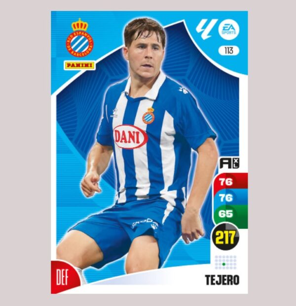 TEJERO – RCD Espanyol – Nº113 – Adrenalyn XL 24 25 – Panini