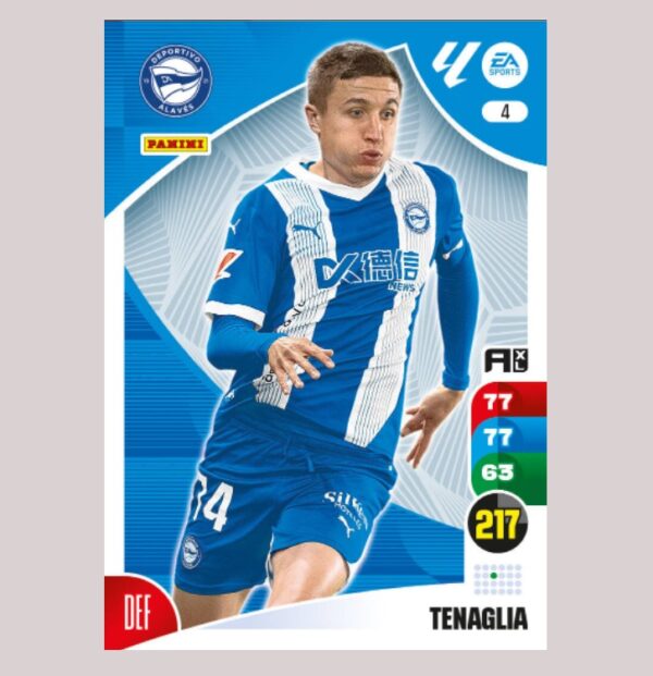 TENAGLIA - Alavés - Nº4 - Adrenalyn XL 24 25 - Panini
