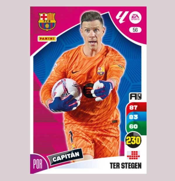 TER STEGEN - FC Barcelona - Nº56 - Adrenalyn XL 24 25 - Panini