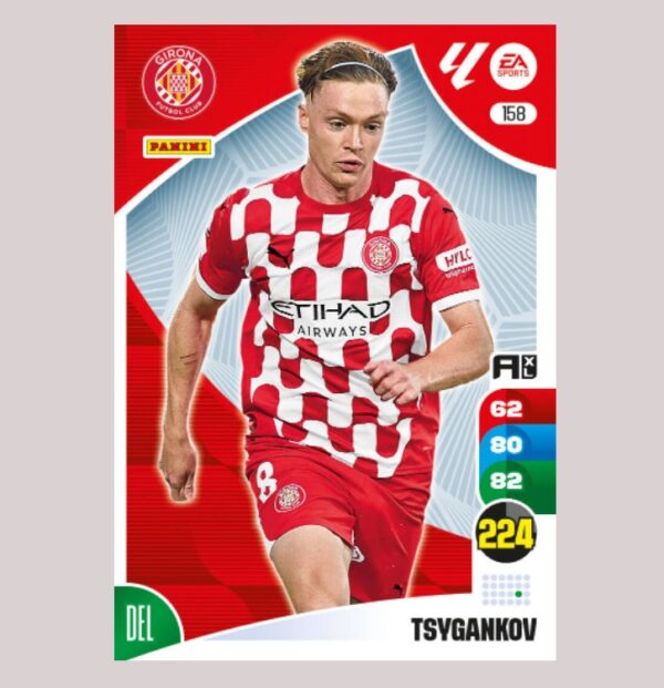 TSYGANKOV – Girona FC – Nº158 – Adrenalyn XL 24 25 – Panini