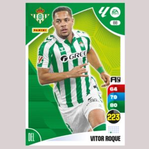 VITOR ROQUE – Real Betis – Nº88 – Adrenalyn XL 24 25 – Panini