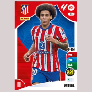 WITSEL – Atlético de Madrid – Nº43 – Adrenalyn XL 24 25 – Panini
