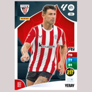 YERAY – Athletic Club Bilbao – Nº24 – Adrenalyn XL 24 25 – Panini