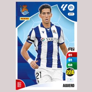 AGUERD - Real Sociedad - Nº277 - Adrenalyn XL 24/25 - Panini