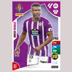 AIDOO - Real Valladolid CF - Nº332 BIS - Adrenalyn XL 24/25 - Panini