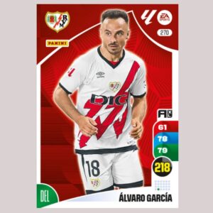 ÁLVARO GARCÍA - Rayo Vallecano - Nº270 - Adrenalyn XL 24/25 - Panini