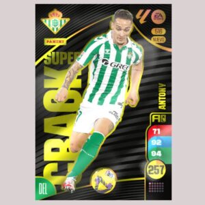 ANTONY - SUPER CRACK - Real Betis - Nº516 - Adrenalyn XL 24/25 - Panini