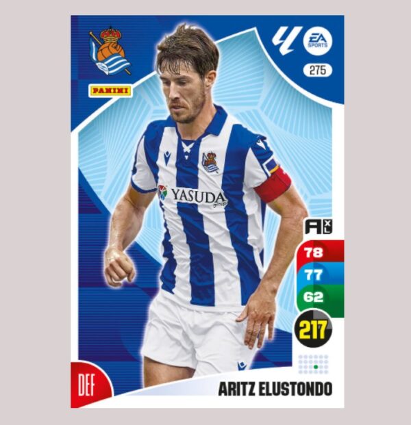 ARITZ ELUSTONDO - Real Sociedad - Nº275 - Adrenalyn XL 24/25 - Panini