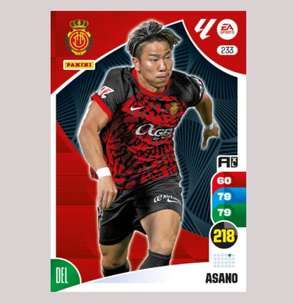 ASANO - RCD Mallorca - Nº233 - Adrenalyn XL 24 25 - Panini