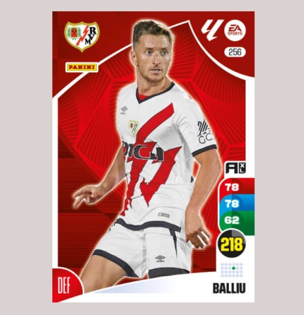 BALLIU - Rayo Vallecano - Nº256 - Adrenalyn XL 24 25 - Panini