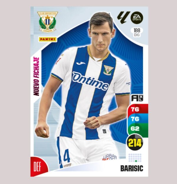BARISIC - CD Leganés - Nº188 BIS - Adrenalyn XL 24/25 - Panini