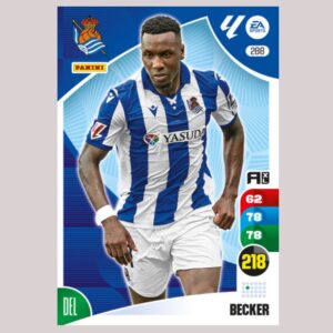 BECKER - Real Sociedad - Nº288 - Adrenalyn XL 24/25 - Panini