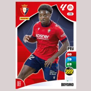 BOYOMO - CA Osasuna - Nº239 - Adrenalyn XL 24 25 - Panini