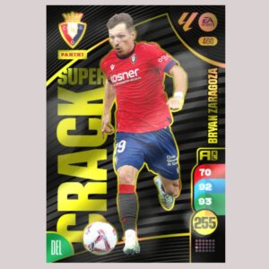 BRYAN ZARAGOZA - SUPER CRACK - CA Osasuna - Nº460 - Adrenalyn XL 24/25 - Panini