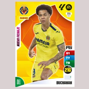 BUCHANAN - Villarreal CF - Nº355 BIS - Adrenalyn XL 24/25 - Panini