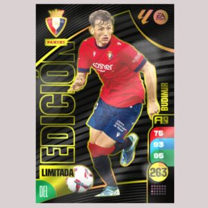 BUDIMIR - EDICIÓN LIMITADA - CA Osasuna - Adrenalyn XL 24/25 - Panini