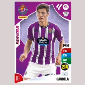 CANDELA - Real Valladolid CF - Nº328 BIS - Adrenalyn XL 24/25 - Panini