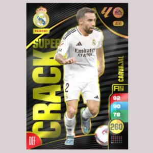 CARVAJAL - SUPER CRACK - Real Madrid - Nº456 - Adrenalyn XL 24/25 - Panini