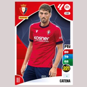 CATENA - CA Osasuna - Nº240 - Adrenalyn XL 24 25 - Panini