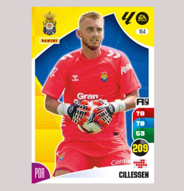 CILLESEN - UD Las Palmas - Nº164 - Adrenalyn XL 24 25 - Panini