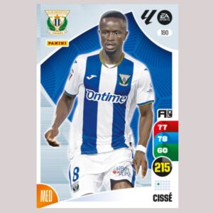 CISSÉ - CD Leganés - Nº190 - Adrenalyn XL 24 25 - Panini