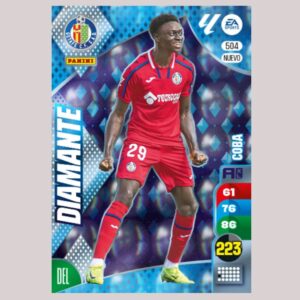 COBA - DIAMANTE - Getafe CF - Nº504 - Adrenalyn XL 24/25 - Panini