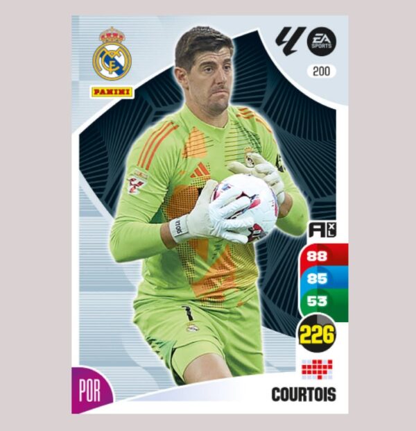 COURTOIS - Real Madrid - Nº200 - Adrenalyn XL 24 25 - Panini