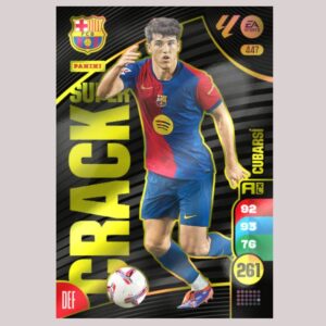 CUBARSÍ - SUPER CRACK - FC Barcelona - Nº447 - Adrenalyn XL 24/25 - Panini