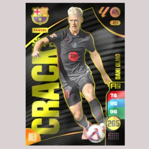 DANI OLMO - SUPER CRACK - FC Barcelona - Nº451 - Adrenalyn XL 24/25 - Panini