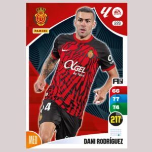 DANI RODRÍGUEZ - RCD Mallorca - Nº229 - Adrenalyn XL 24 25 - Panini