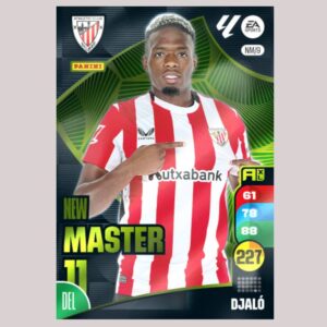 DJALÓ - NEW MASTER 11 - Athletic Club Bilbao - NM/9 - Adrenalyn XL 24/25 - Panini