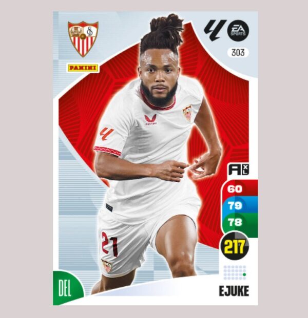EJUKE - Sevilla FC - Nº303 - Adrenalyn XL 24/25 - Panini