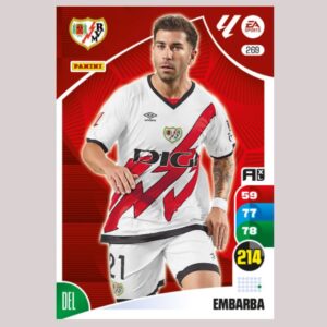 EMBARBA - Rayo Vallecano - Nº269 - Adrenalyn XL 24/25 - Panini