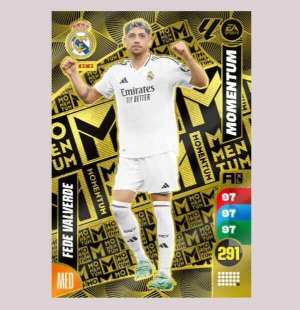 FEDE VALVERDE - MOMENTUM - Real Madrid - Adrenalyn XL 24/25 - Panini