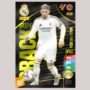 FEDE VALVERDE - SUPER CRACK - Real Madrid - Nº457 - Adrenalyn XL 24/25 - Panini