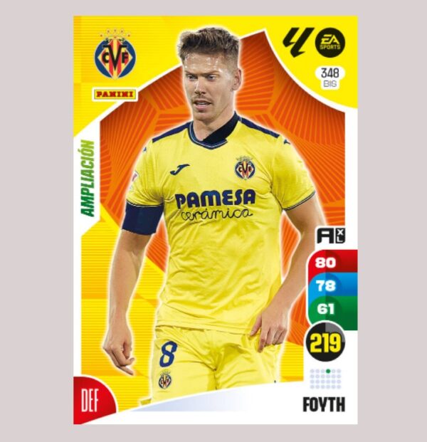 FOYTH - Villarreal CF - Nº348 BIS - Adrenalyn XL 24/25 - Panini
