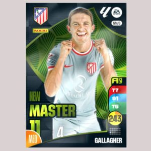 GALLAGHER - NEW MASTER 11 - Atlético de Madrid - NM/6 - Adrenalyn XL 24/25 - Panini