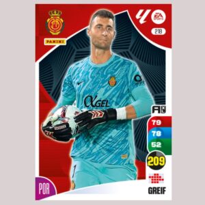 GREIF - RCD Mallorca - Nº218 - Adrenalyn XL 24 25 - Panini