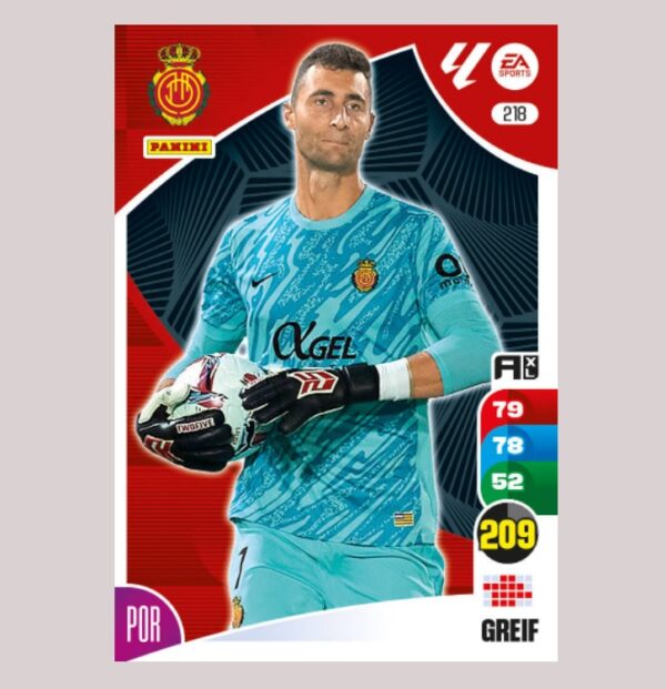 GREIF - RCD Mallorca - Nº218 - Adrenalyn XL 24 25 - Panini