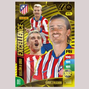 GRIEZMANN - BALÓN DE ORO EXCELLENCE - Atlético de Madrid - Nº475 - Adrenalyn XL 24/25 - Panini