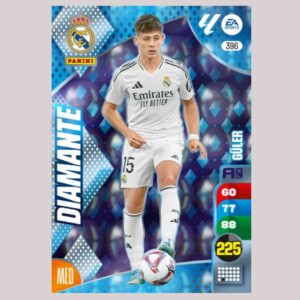 GÜLER - DIAMANTE - Real Madrid - Nº396 - Adrenalyn XL 24/25 - Panini