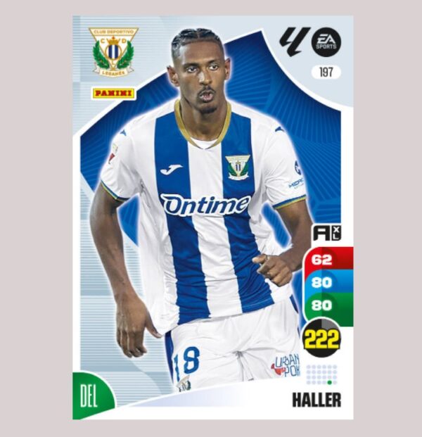 HALLER - CD Leganés - Nº197 - Adrenalyn XL 24 25 - Panini