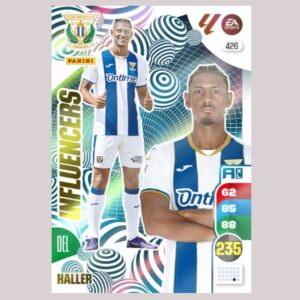HALLER - INFLUENCERS - CD Leganés - Nº426 - Adrenalyn XL 24/25 - Panini