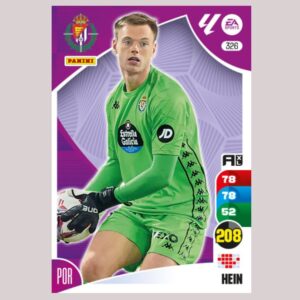 HEIN - Real Valladolid CF - Nº326 - Adrenalyn XL 24/25 - Panini