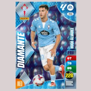 HUGO ÁLVAREZ - DIAMANTE - RC Celta - Nº394 - Adrenalyn XL 24/25 - Panini