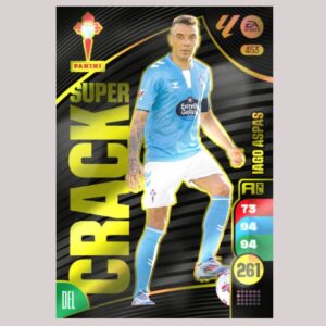 IAGO ASPAS - SUPER CRACK - RC Celta - Nº453 - Adrenalyn XL 24/25 - Panini