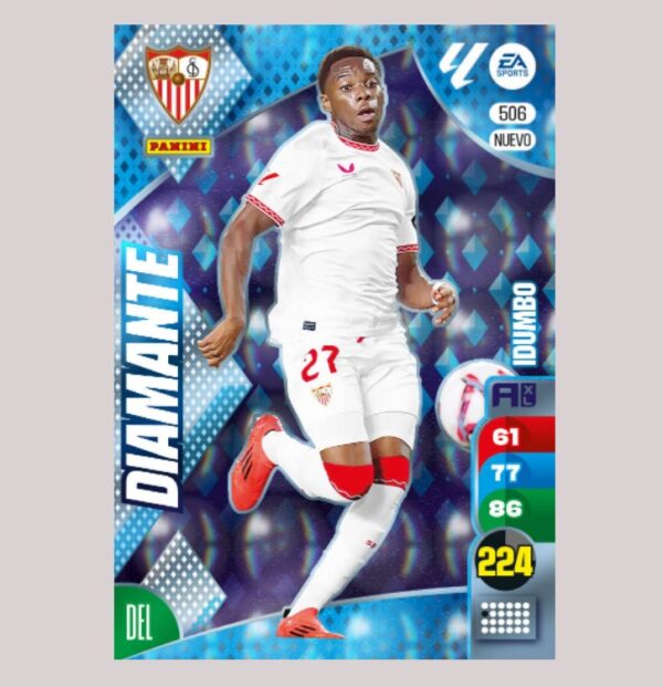 IDUMBO - DIAMANTE - Sevilla FC - Nº506 - Adrenalyn XL 24 25 - Panini