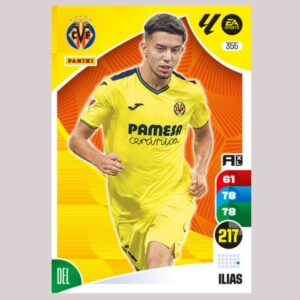 ILIAS - Villarreal CF - Nº355 - Adrenalyn XL 24/25 - Panini