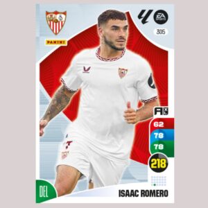 ISAAC ROMERO - Sevilla FC - Nº305 - Adrenalyn XL 24/25 - Panini